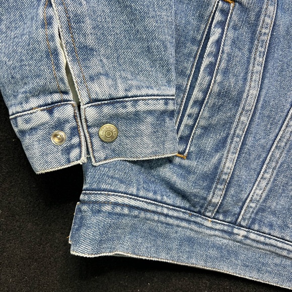 Lauren Jeans Co. Ralph Lauren Mens Fleece Sherpa Denim Jacket - Picture 10 of 15